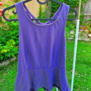 Free People peplum style shirt